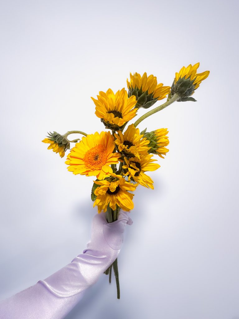 Ramo Girasoles y Gerbera